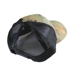 Retro Trucker Kšiltovka ANAREUS Spider logo oranžové - Multicam®