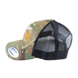 Retro Trucker Kšiltovka ANAREUS Spider logo oranžové - Multicam®
