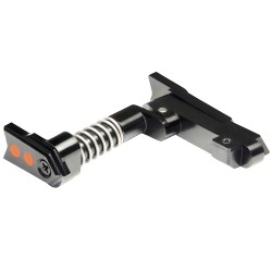 Hliníkový CNC záchyt zásobníku oboustranný pro M4/M16 (A) - černý