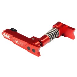 CNC Aluminum Advanced Magazine Release Style A for M4/M16 - Red