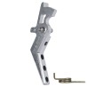 Hliníková CNC SPEED spoušť pro M4/M16 - TYPE A, stříbrná