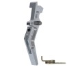 Hliníková CNC SPEED spoušť pro M4/M16 - TYPE A, stříbrná