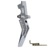 Hliníková CNC SPEED spoušť pro M4/M16 - TYPE A, stříbrná