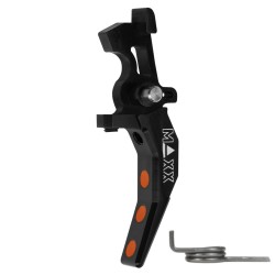 CNC Aluminum Advanced Trigger (Style C) (Black) for M16 AEG Series