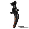 CNC Aluminum Advanced Trigger (Style C) (Black) for M16 AEG Series