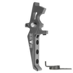 Hliníková CNC Advanced spoušť pro M4/M16 - TYPE E, titanová