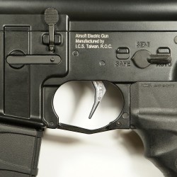 Hliníková CNC SPEED spoušť pro M4/M16 - TYPE B, stříbrná
