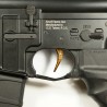 Hliníková CNC SPEED spoušť pro M4/M16 - TYPE C, žlutá