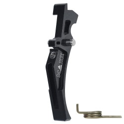 CNC Aluminum Advanced Speed Trigger (Style D) (Black) for M16 AEG Series