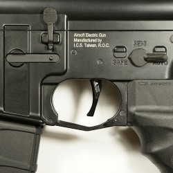 CNC Aluminum Advanced Speed Trigger (Style D) (Black) for M16 AEG Series