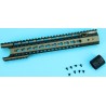 Předpažbí CNC MOTS 12,5" Keymod - pískové