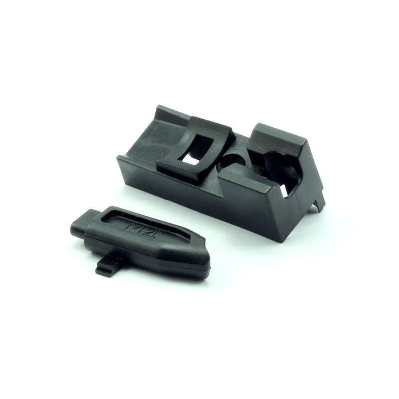 Magazine lip, rubber seal and follower, WE M4 Open Bolt