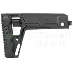 LCT LCK-19 Telescoping Folding AK Stock – Black | ANAREUS