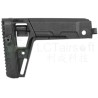 LCT LCK-19 Telescoping Folding AK Stock – Black | ANAREUS