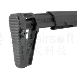 LCT LCK-19 Telescoping Folding AK Stock – Black | ANAREUS