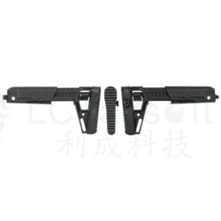 LCT LCK-19 Telescoping Folding AK Stock – Black | ANAREUS