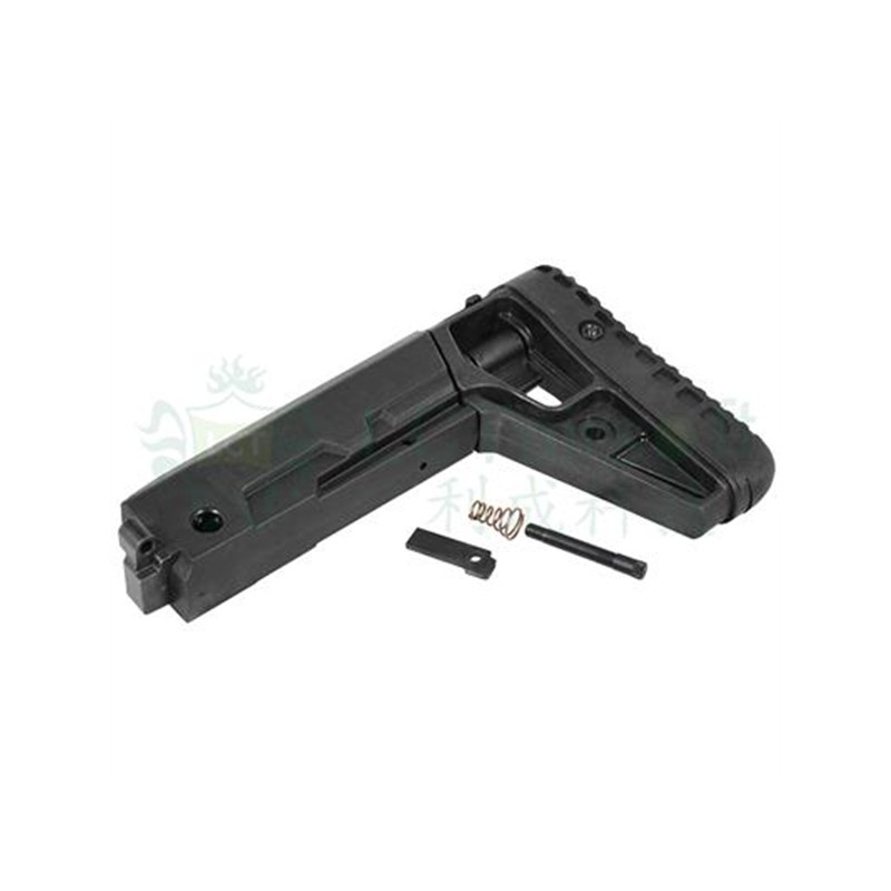 LCT LCK-19 Telescoping Folding AK Stock – Black | ANAREUS