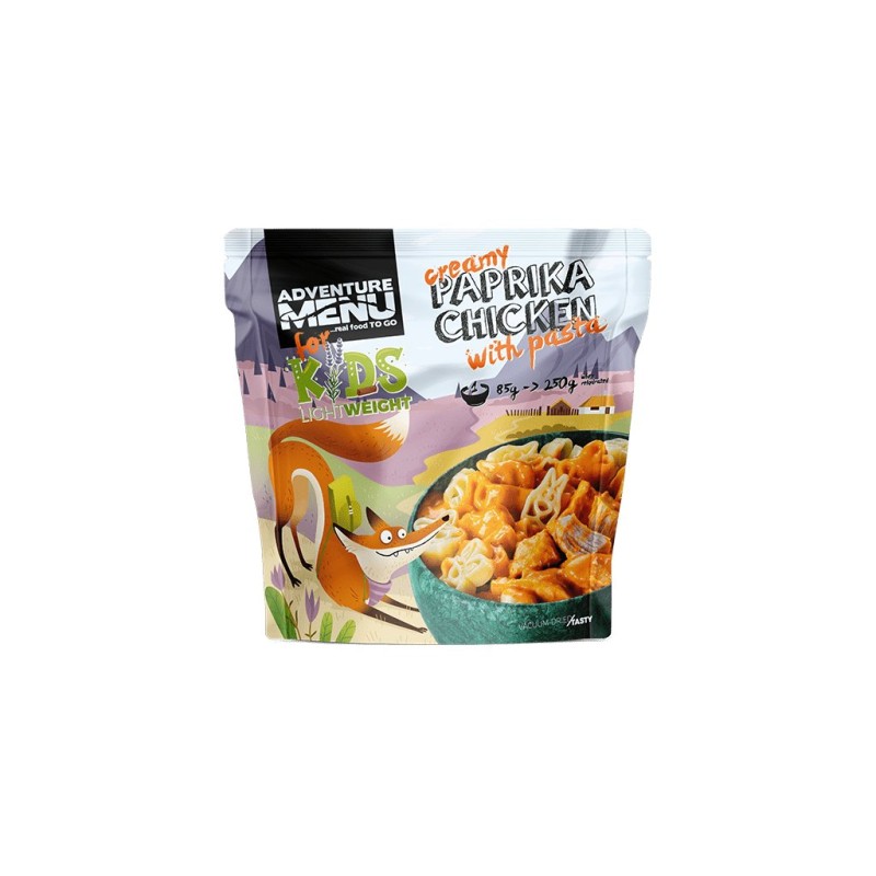 AM KIDS Lightweight Kura na paprike s cestovinami (250 g)