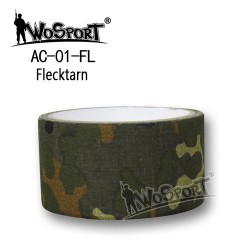 WoSporT lepící maskovací páska 50mm (4,5 m) – Flecktarn | ANAREUS