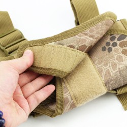 WoSporT Universal Leg Holster TORNADO, Right-Handed