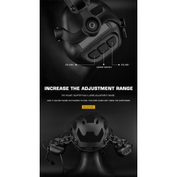 WST taktický aktivní headset Gen5 AMP TYPE – Zelená