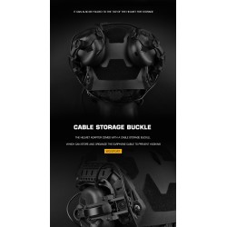 WST taktický aktivní headset Gen5 AMP TYPE – Zelená