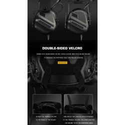 WST taktický aktivní headset Gen5 AMP TYPE – Zelená