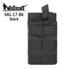 WST otvorená MOLLE sumka na zásobník G36 – Čierna