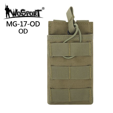 WST otevřená MOLLE sumka na zásobník G36 – Zelená