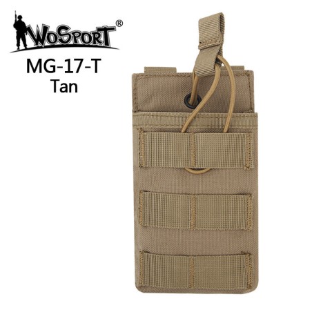 WST otvorená MOLLE sumka na zásobník G36 – Piesková