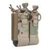 WST DPMP MOLLE Double Pistol Magazine Pouch – Black