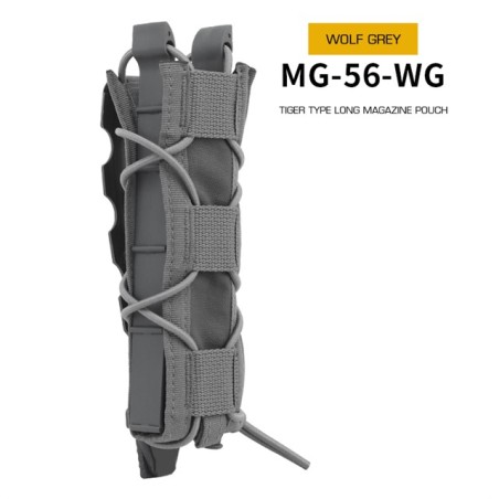 WST MOLLE sumka TIGER na SMG zásobník – Šedá