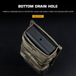 WST FAST Type 5.56 (M4) Magazine MOLLE Pouch, Long – MC
