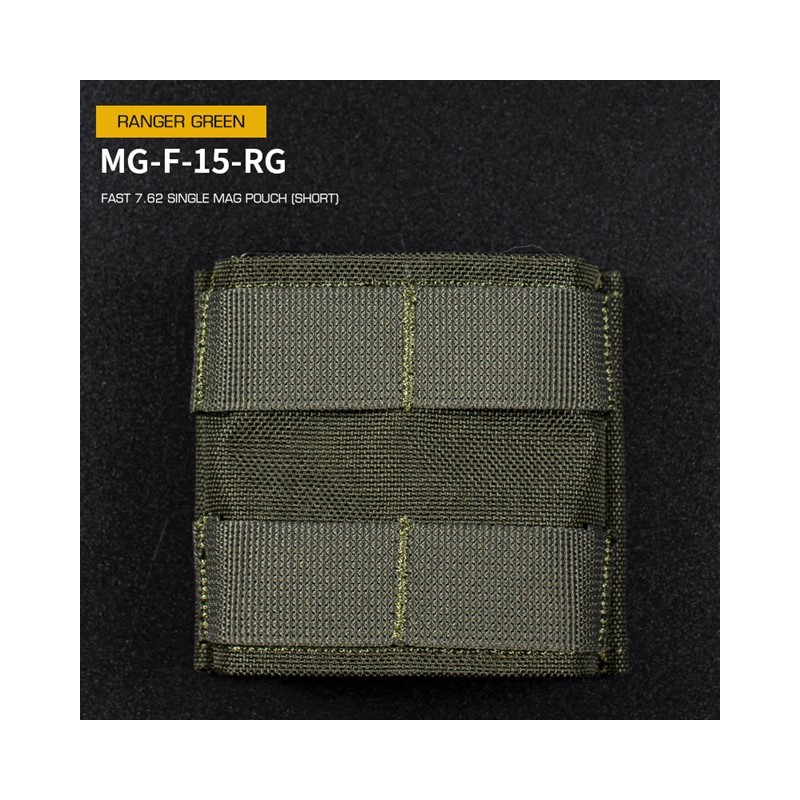 WST FAST Type 7.62 (DMR) Magazine MOLLE Pouch – Ranger Green