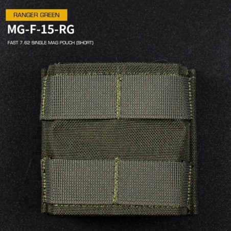 WST MOLLE sumka FAST na zásobník 7.62 (DMR) – Ranger Green