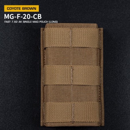WST MOLLE sumka FAST na zásobník 7.62 (AK), dlhá – Coyote