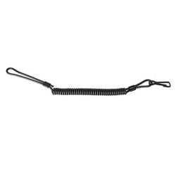 Cable (spiral) Security weapons to BLACK