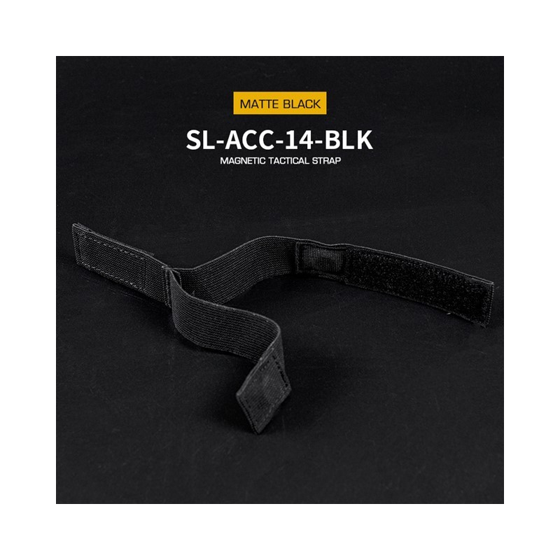 WoSporT popruhová páska TACTICAL MAGNETIC STRAP – Čierna | ANAREUS