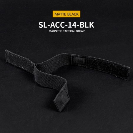 WoSporT popruhová páska TACTICAL MAGNETIC STRAP – Čierna | ANAREUS