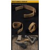 WoSporT popruhová páska TACTICAL MAGNETIC STRAP – Coyote