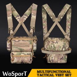 WoSporT D3TMVS Tactical Chest Rig – MC | ANAREUS