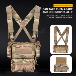 WoSporT D3TMVS Tactical Chest Rig – MC | ANAREUS