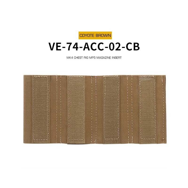 WoSporT MK4 Chest Rig 9mm / SMG Magazine Insert – Coyote | ANAREUS