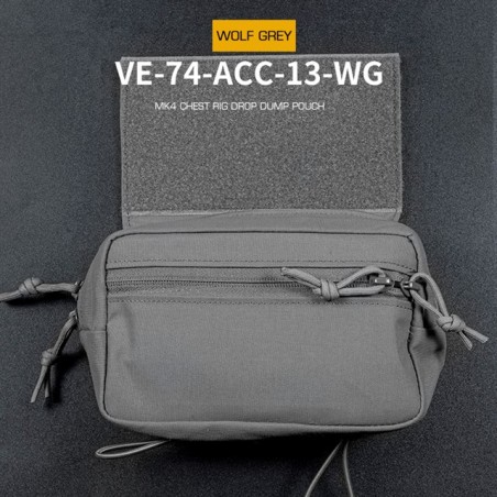 WoSporT brušná sumka MK4 DROP DOWN Pouch – Sivá | ANAREUS