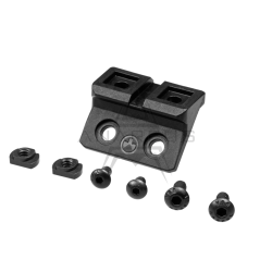 M-LOK Offset Montáž svítilny M600 / M300 se sklonem 45° - černá