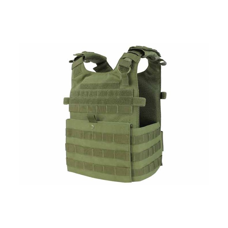 Vesta lehká GUNNER MOLLE nosič plátů - ZELENÁ