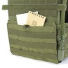 Vesta lehká GUNNER MOLLE nosič plátů - ZELENÁ