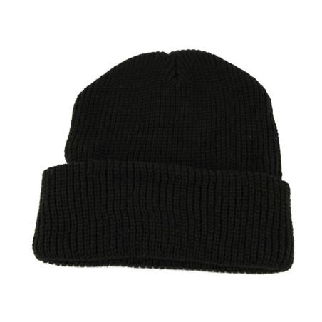 Knitted hat polyacryl BLACK
