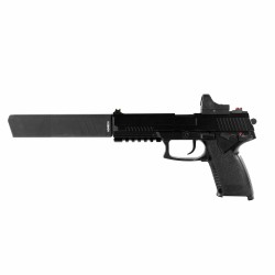Novritsch CNC montáž kolimátoru MICRO V2 na pistoli SSX23 - Černá