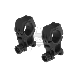 M10 Mount Rings 25.4mm / 30mm - Black